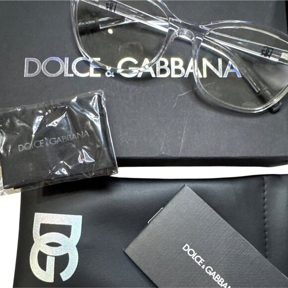 NWT Dolce & Gabbana DG5092 Crystal Women’s Eyeglasses MSRP $280 main image 6